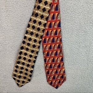 Robert Talbott colorful mens tie bundle
